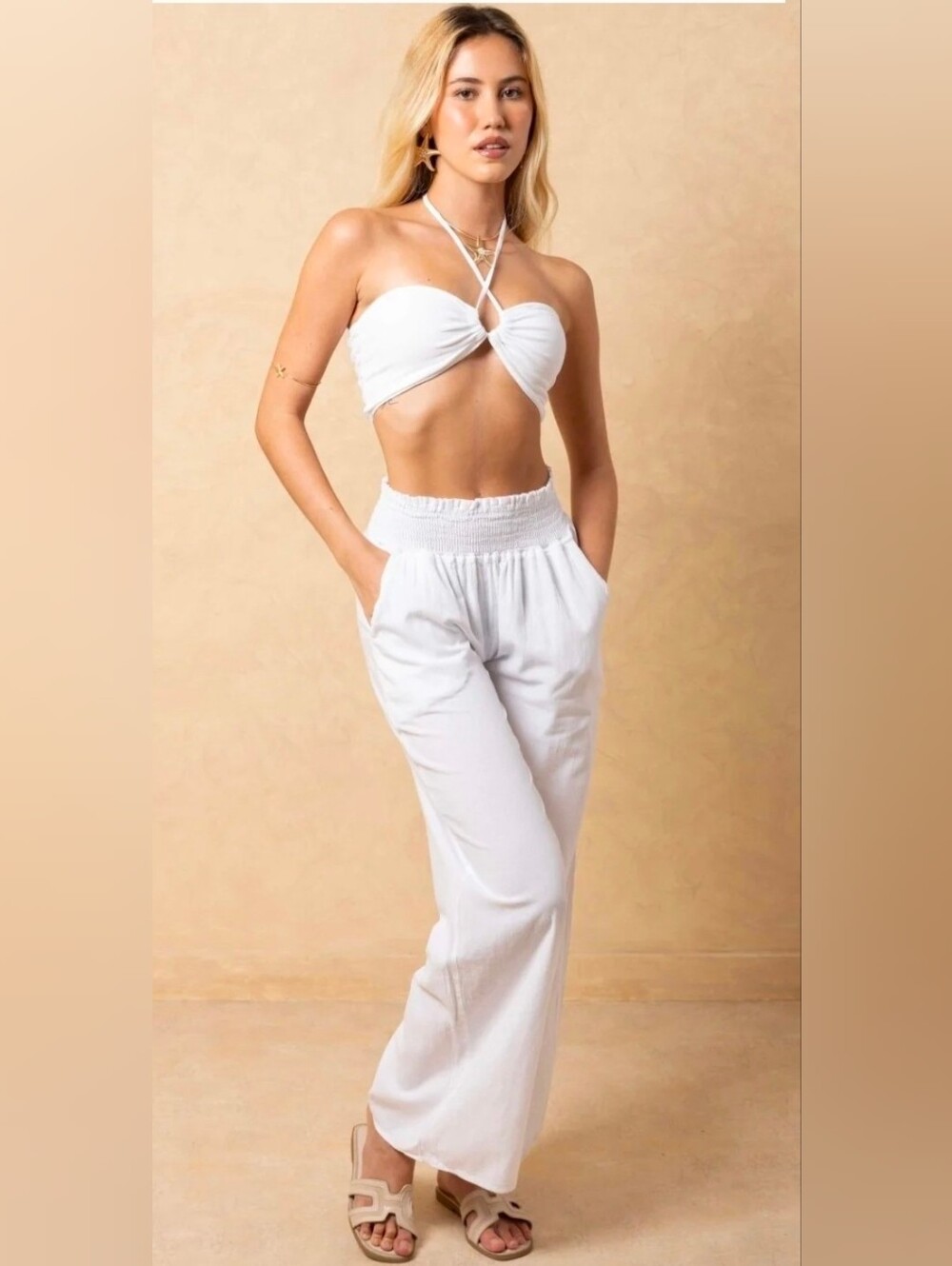 Seaspice Resort Ximena Wide Leg Pants